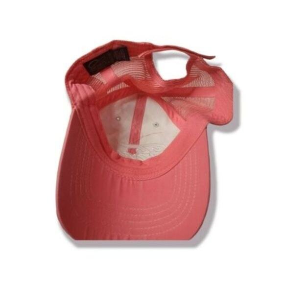 Infinity Headwear Womens Ford Camo Pink Mesh Baseball Cap Adjustable - Picture 7 of 7